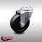 Service Caster 4 Inch SS Soft Rubber Wheel Swivel Bolt Hole Caster SCC-SSBH20S414-SRS - alternate 4